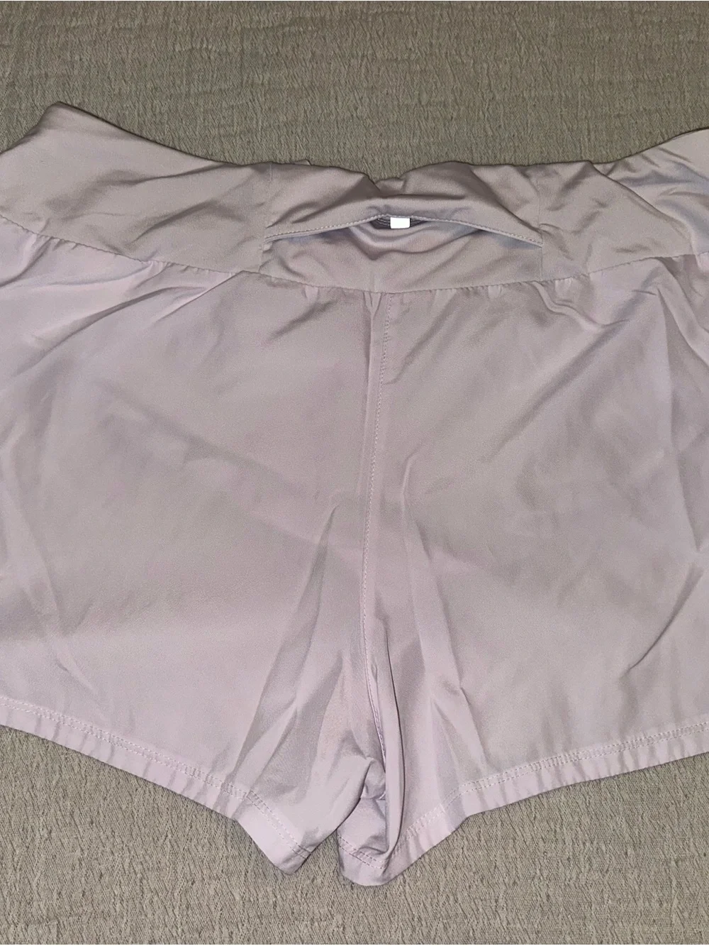 Nike Women's Light Lavender Drawcord Athletic Shorts